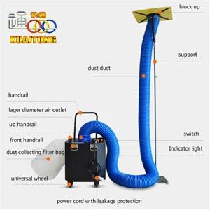 Equipamento de limpeza de dutos de climatização