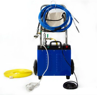 Equipamento de limpeza de tubos de alta configuração