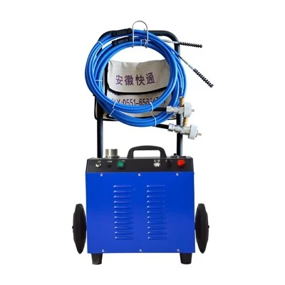 KT 202 Limpador de tubo de resfriamento de velocidade variável potente com rotação de eixo variável de até 1400 rpm